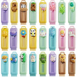 24 Pcs Cute Retractable Eraser for Pencils | Kawaii School Supplies Erasers| Back to Schools Essentials|Cute Erasers Supplies| Perfect Back to School Gifts