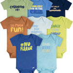 Onesies Brand unisex-baby 8-pack Short Sleeve Mix & Match Bodysuits