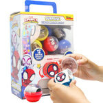 Spidey and His Amazing Friends Surprise Vending Machine Activity, 25-Pieces, Stickers, Temporary Tattoos, Kids Toys for Ages 3 Up