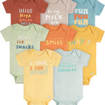 Onesies Brand unisex-baby 8-pack Short Sleeve Mix & Match Bodysuits