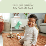 NUK Fun Grips Hard Spout Sippy Cup 10 oz. | Easy to Hold BPA Free Spill Proof Toddler Cup 4pk