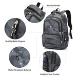 rickyh style Lightweight Elementary Durable Backpack Student Kids Waterproof Backpack