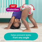 Pampers Diapers - Cruisers 360 - Size 5, 128 Count, Babyproof up to 100% Leakproof Pull-On Diaper
