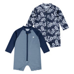 2-Pack Long Sleeve Rash Guard Coverall
