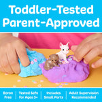 Creativity for Kids Sensory Minis Pets Kit | Cloud Clay Sensory Toy for Kids | Spring Crafts | Mess-Free, Screen-Free Travel Activity for Kids (Ages 3+)