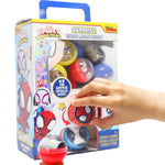 Spidey and His Amazing Friends Surprise Vending Machine Activity, 25-Pieces, Stickers, Temporary Tattoos, Kids Toys for Ages 3 Up