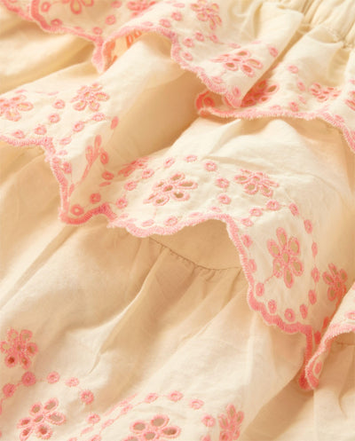 Gymboree,Girls,and Toddler Ruffle Skirts,Country Cream,4 Years