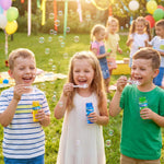 JOYIN Bubble Bottles 6/12/24/36PCS (4oz Solution), Bubbles for Toddlers 1-3, Blow Bubbles Solution Wand Bulk for Party Favors for Kids, Toddler Summer Outdoor Toys Gift for Kids (6)