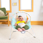 Bright Starts Disney Baby Winnie The Pooh Hunny Hues Bouncer with Soothing Vibrations, Unisex, Newborn+