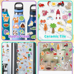 Benresive Reusable Sticker Books for Kids 2-4, Sticker Books for Toddlers 1-3 2-4, Toddler Travel Toys Activities Crafts Gifts - Farm, Animal and Season
