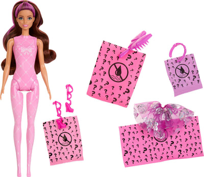 Barbie Color Reveal Doll & Accessories, Ballerina Series, 6 Unboxing Surprises Include Color Change, Inspired by Balletcore (Styles May Vary)