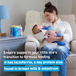 Enfamil Optimum Baby Formula, Our Closest Formula to Breast Milk, Immune-Supporting Lactoferrin also found in Breast Milk, Brain-Building DHA, 30 Oz, Pack of 4