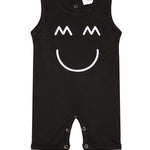 Sleeveless Romper Set - Cap and Bodysuit (0-3 Months)