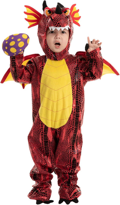 Spooktacular Creations Halloween Dragon Costume Toddler, Dinosaur Costume Kids with Eggs for Baby Halloween Dress Up Party