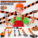 Tools for Toddlers-24-Piece Toy Screwdriver & Kids Pliers Kit with Tool Bag, Realistic Construction Toys for 3-5 Year Old Boys/Girls, STEM Learning Gift for Christmas & Birthdays