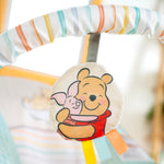 Bright Starts Disney Baby Winnie The Pooh Hunny Hues Bouncer with Soothing Vibrations, Unisex, Newborn+