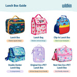 Wildkin Kids Bento Box - 4 Compartments, Airtight, Dishwasher Safe, Meal Prep for Kids - Unicorn