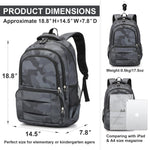 rickyh style Lightweight Elementary Durable Backpack Student Kids Waterproof Backpack
