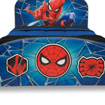 Delta Children Upholstered Twin Bed, Marvel Spider Man
