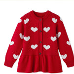 Simplee kids Baby Girls' Fall Winter Cardigan Sweaters Coats Outfits for Toddlers