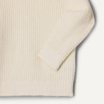 Amazon Essentials Toddler Boys' Cotton Pullover Sweater, Ivory, 2T
