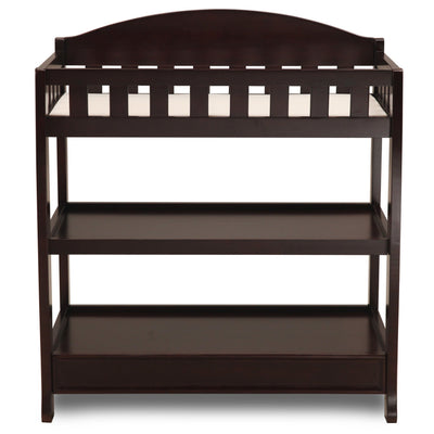 Delta Children Infant Changing Table with Pad, Dark Chocolate