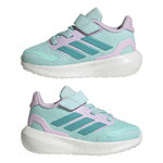 adidas Unisex-Baby Run Falcon 5, Halo Mint/Mint Ton/Ice Lavender, 5