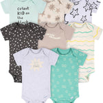 Onesies Brand unisex-baby 8-pack Short Sleeve Mix & Match Bodysuits