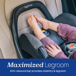 Chicco KeyFit Max ClearTex Infant Car Seat and Base, Rear-Facing Seat for Infants 4-30 lbs., Infant Head and Body Support, Compatible with Chicco Strollers, Baby Travel Gear, Lupine/Purple