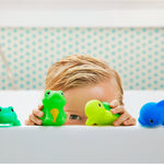 Munchkin Baby Bath Toy Squirts for Babies and Toddlers 9 Months and Up, Lake Animal Squirters, 8 Pack