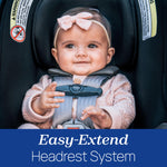 Chicco KeyFit Max ClearTex Infant Car Seat and Base, Rear-Facing Seat for Infants 4-30 lbs., Infant Head and Body Support, Compatible with Chicco Strollers, Baby Travel Gear, Lupine/Purple