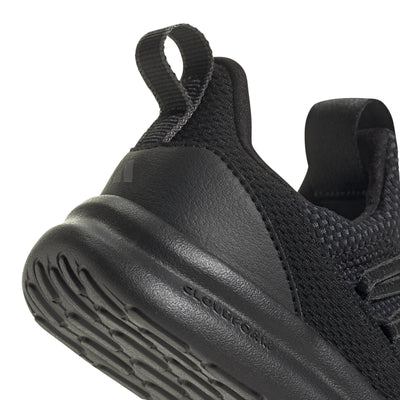 Adidas Unisex-Kids Lite Racer Adapt 7.0, Black/Black/Grey, 4K