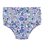 Gerber Baby Girls Baby Toddler Long Sleeved Rashguard Swim Bathing Suit Set Purple Floral Shell 12 Months