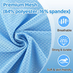 Water Sling Baby Wrap Carrier for Summer Pool - Adjustable Shoulder Mesh Breathable Chest Sling Infant Carrier for Newborn to Toddlers Summer Pool Beach (Blue)