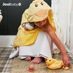 Jool Baby 12-Piece Bath Toy Gift Set – Bath Squirts, Rubber Ducks, Wind-up Swimming Whale – Bath Toy Storage Organizer Included