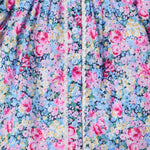 Floral Puff Sleeve Top, Multicolor, 3